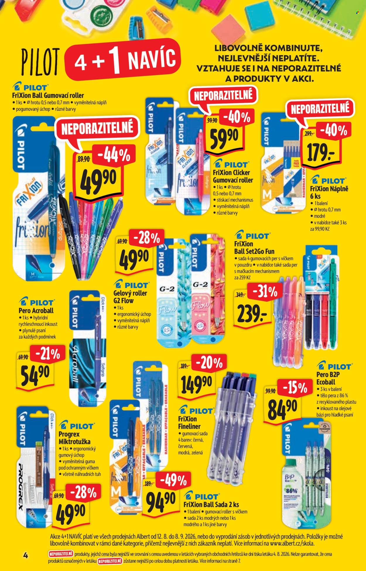 Leták Albert Hypermarket - 12. 8. 2026 - 8. 9. 2026. Strana 4