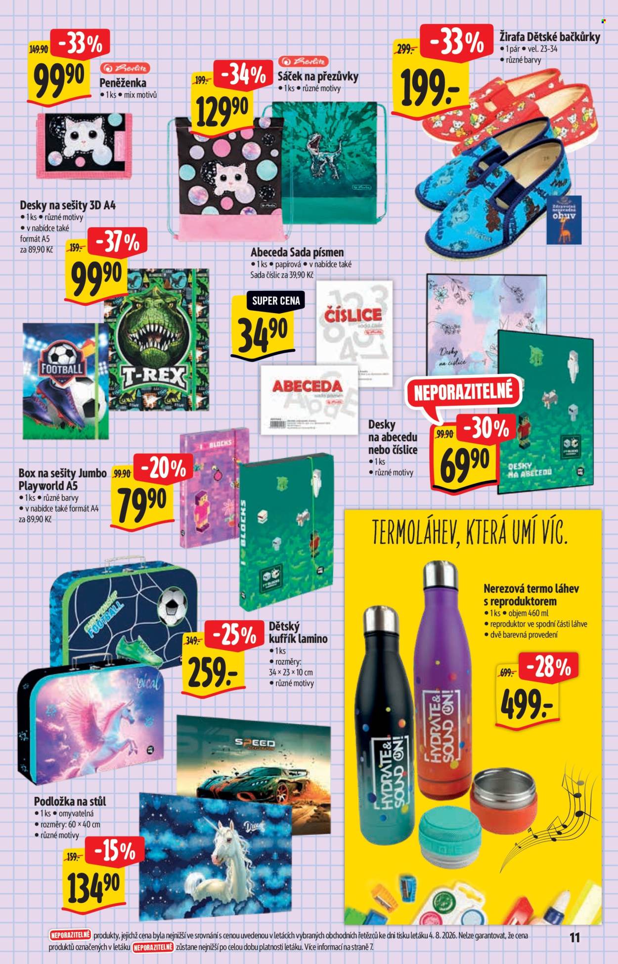 Leták Albert Hypermarket - 12. 8. 2026 - 8. 9. 2026. Strana 11