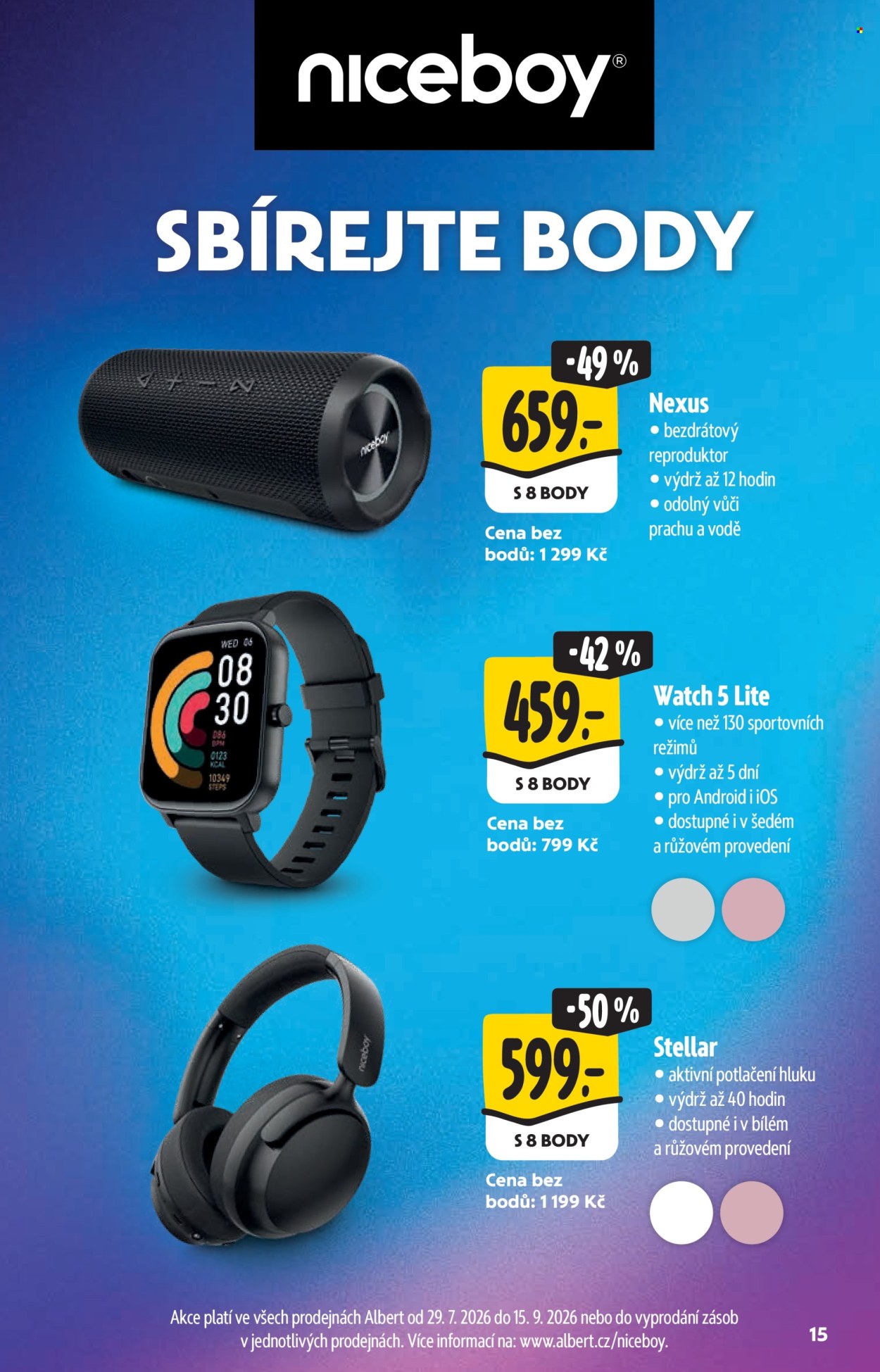 Leták Albert Hypermarket - 12. 8. 2026 - 8. 9. 2026. Strana 15