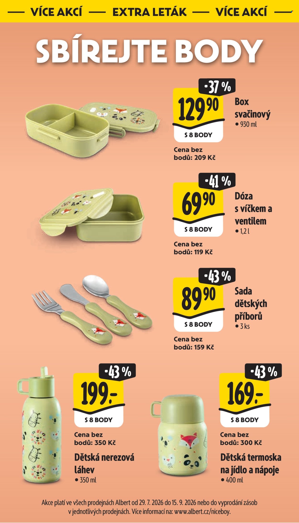 Leták Albert Supermarket - 12. 8. 2026 - 18. 8. 2026. Strana 9