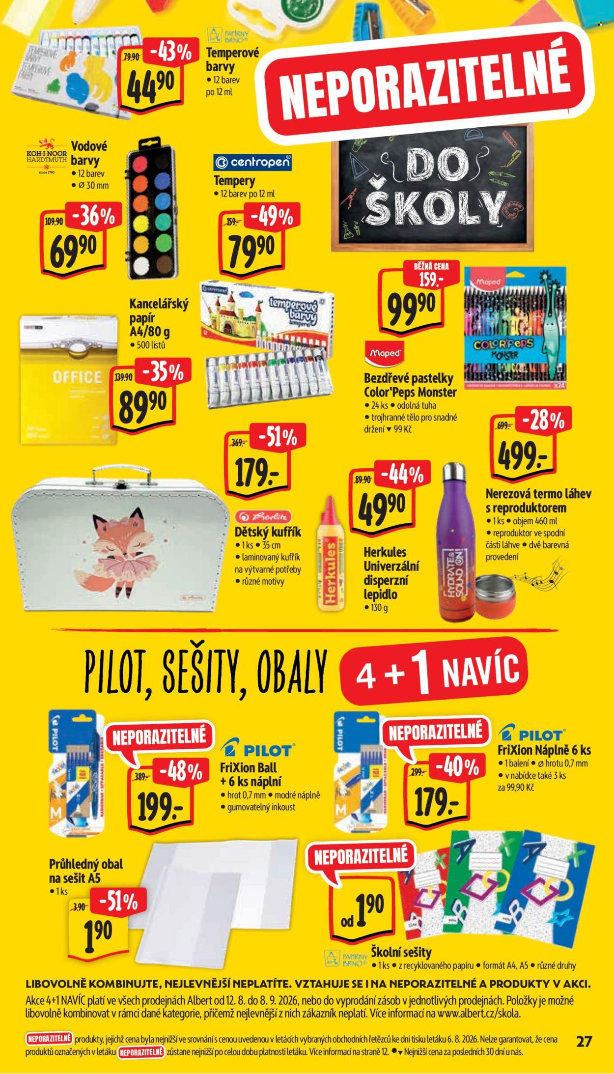 Leták Albert Supermarket - 12. 8. 2026 - 18. 8. 2026. Strana 35