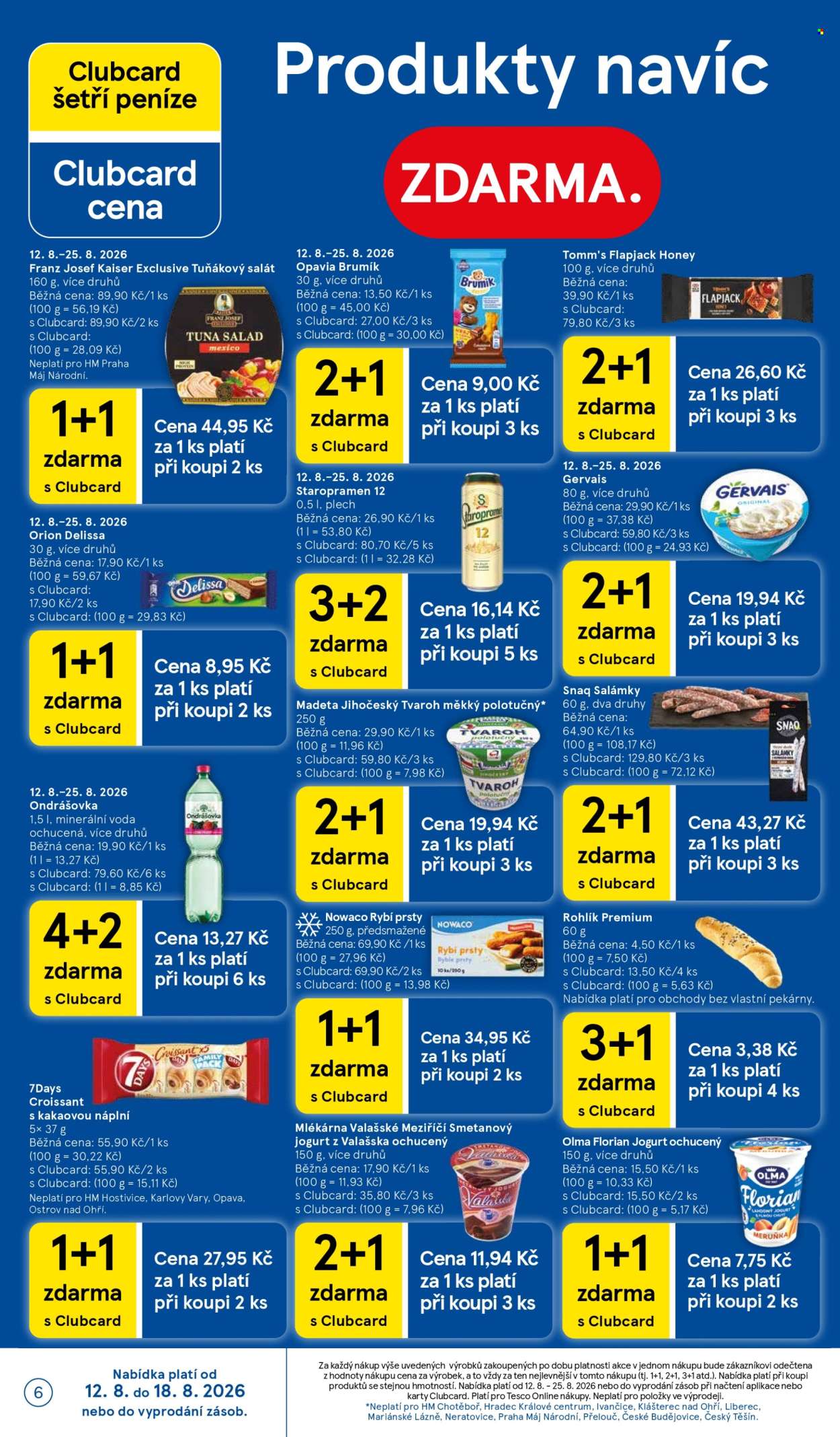 Leták TESCO - 12. 8. 2026 - 18. 8. 2026. Strana 6