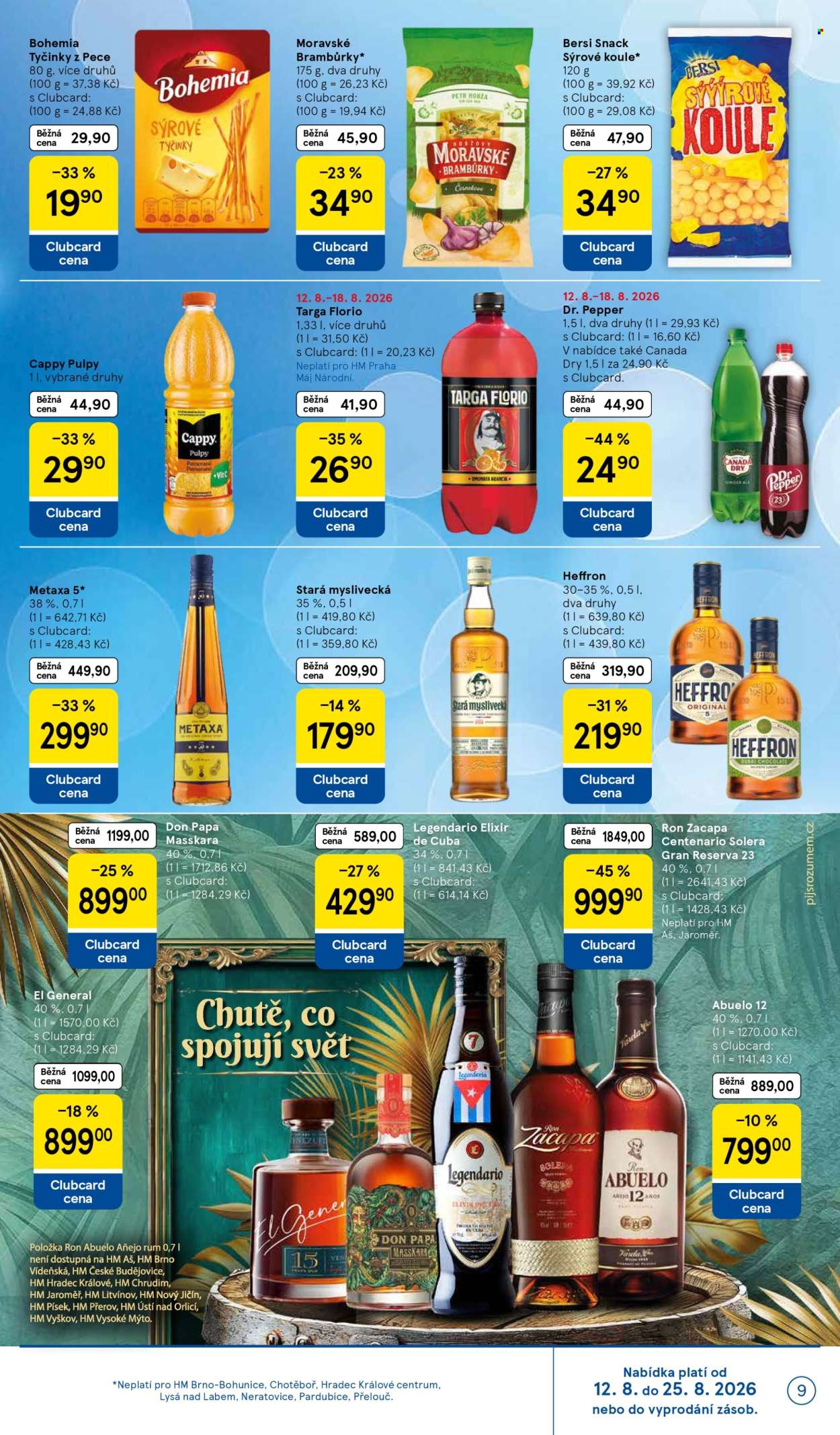 Leták TESCO - 12. 8. 2026 - 18. 8. 2026. Strana 9