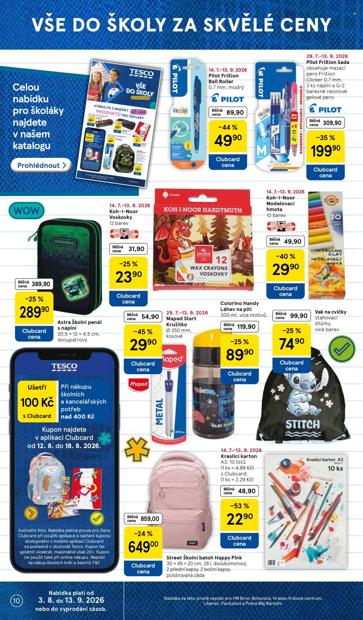 Leták TESCO - 12. 8. 2026 - 18. 8. 2026. Strana 10