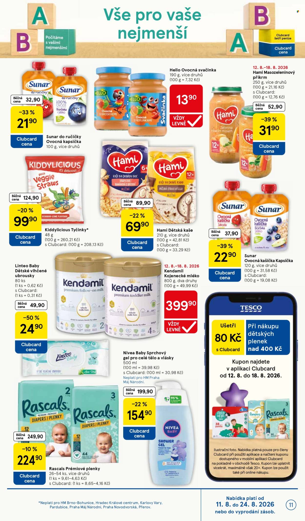 Leták TESCO - 12. 8. 2026 - 18. 8. 2026. Strana 11