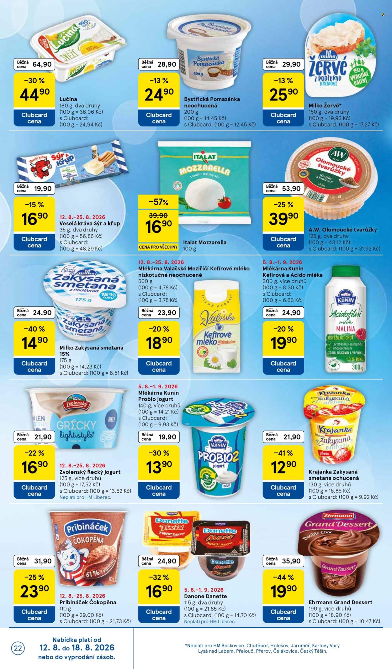 Leták TESCO - 12. 8. 2026 - 18. 8. 2026. Strana 22