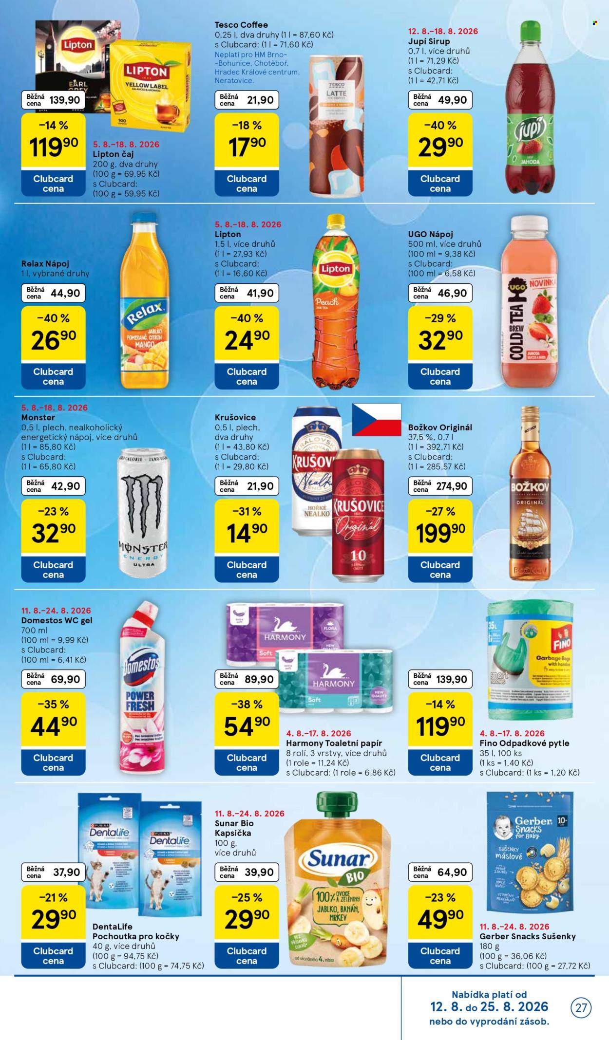 Leták TESCO - 12. 8. 2026 - 18. 8. 2026. Strana 27