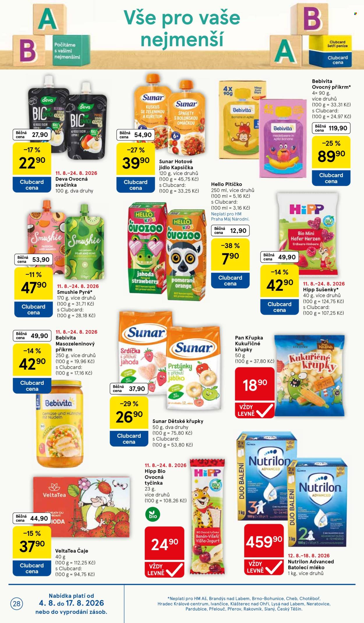 Leták TESCO - 12. 8. 2026 - 18. 8. 2026. Strana 28