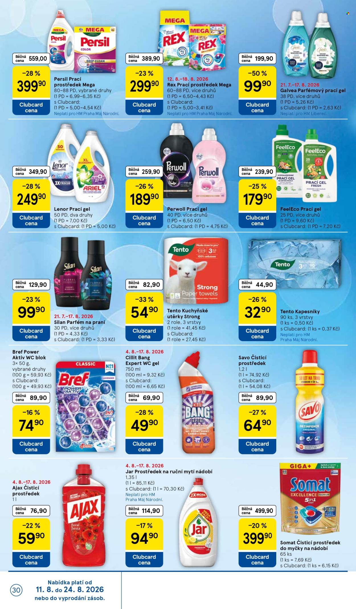 Leták TESCO - 12. 8. 2026 - 18. 8. 2026. Strana 30