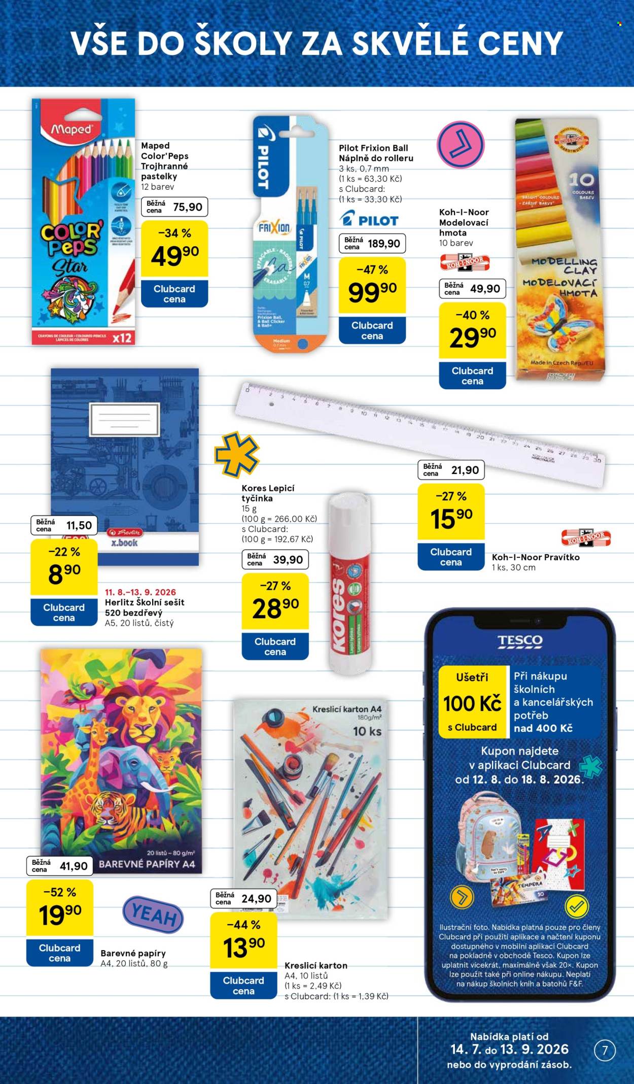 Leták TESCO supermarket - 12. 8. 2026 - 18. 8. 2026. Strana 7