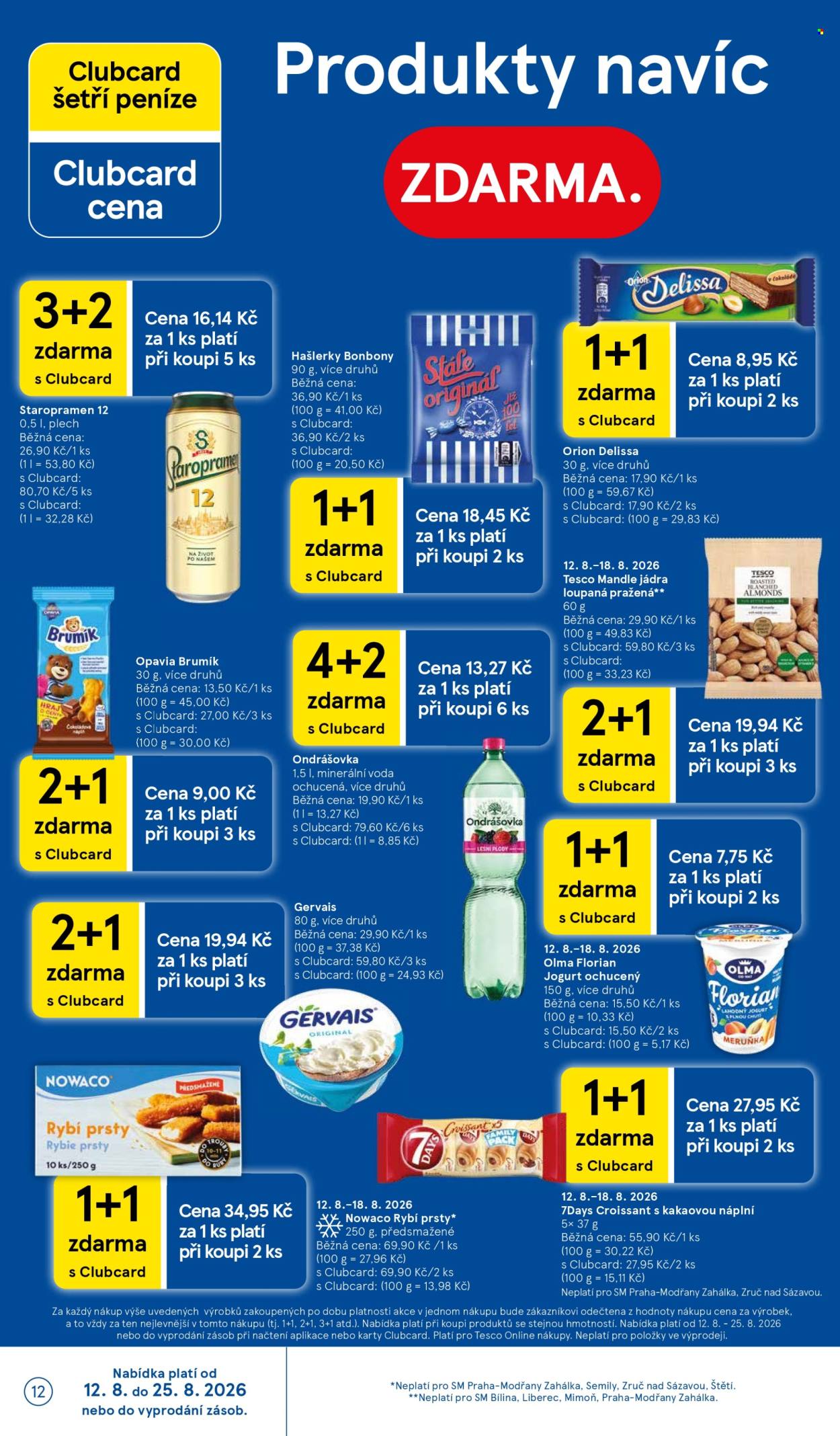Leták TESCO supermarket - 12. 8. 2026 - 18. 8. 2026. Strana 12