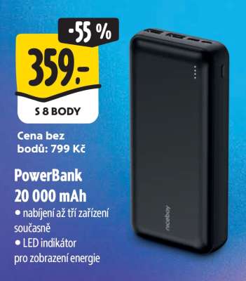 PowerBank 20 000 mAh