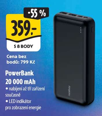 PowerBank 20 000 mAh