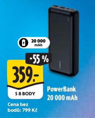 PowerBank 20 000 mAh
