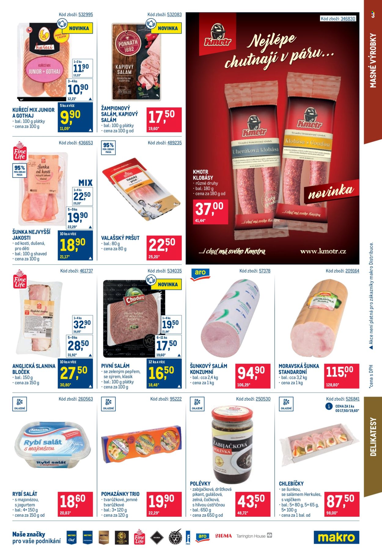 Leták MAKRO - 12. 8. 2026 - 25. 8. 2026. Strana 3