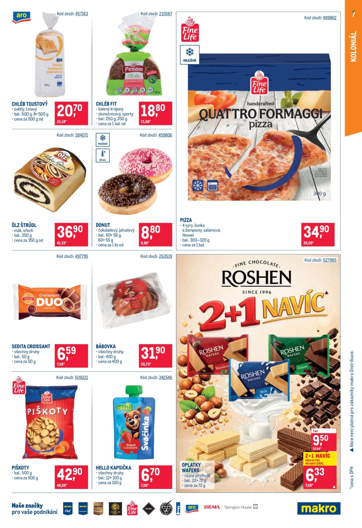 Leták MAKRO - 12. 8. 2026 - 25. 8. 2026. Strana 7