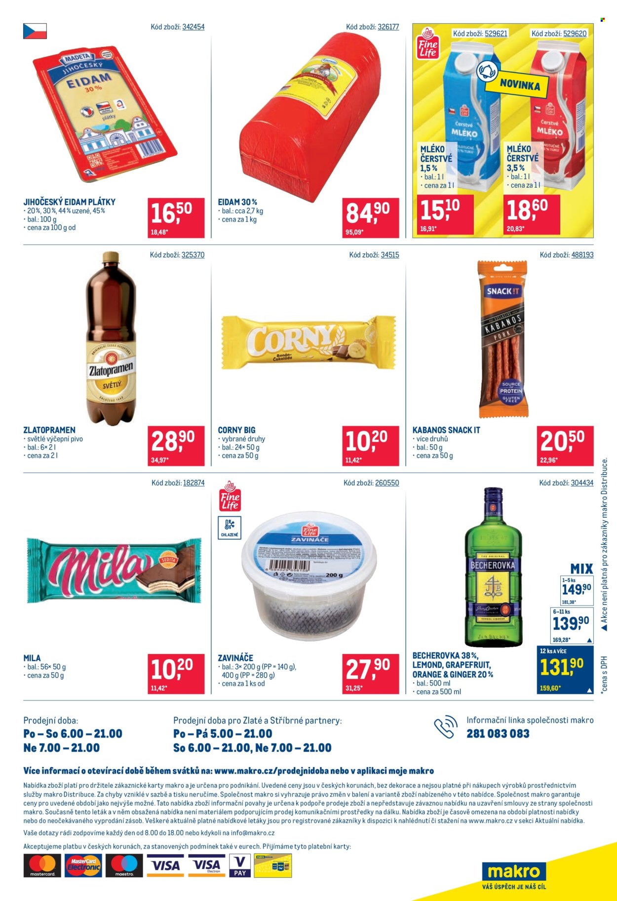 Leták MAKRO - 12. 8. 2026 - 25. 8. 2026. Strana 16