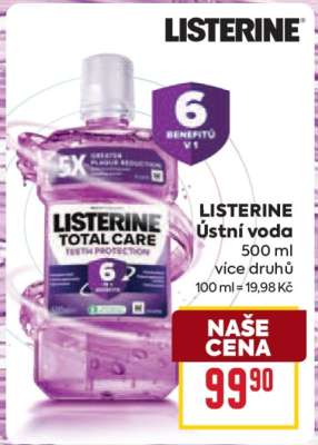 Listerine ústní voda