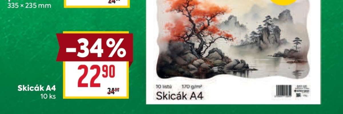 Skicák A4