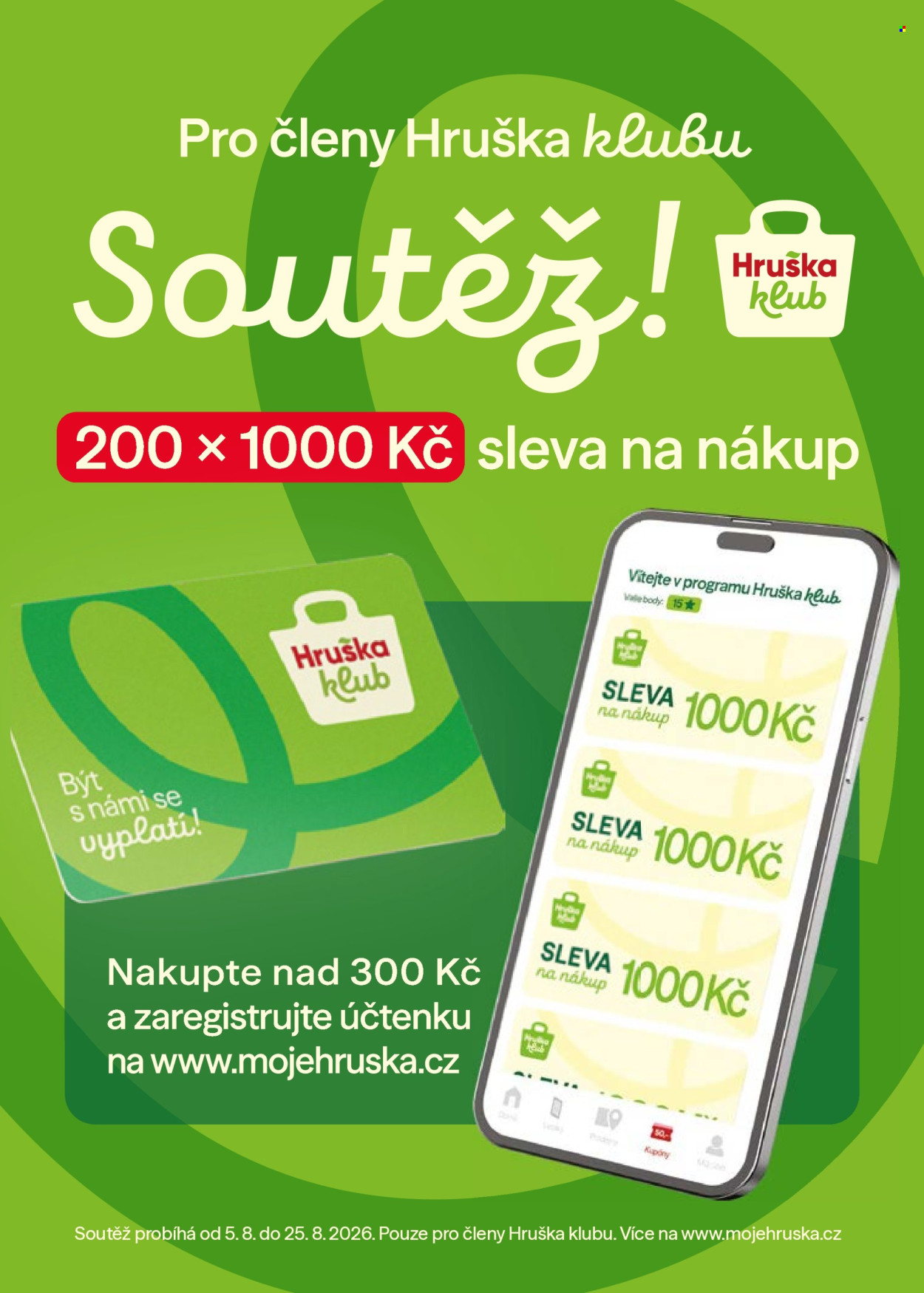 Leták Hruška - 12. 8. 2026 - 18. 8. 2026. Strana 2