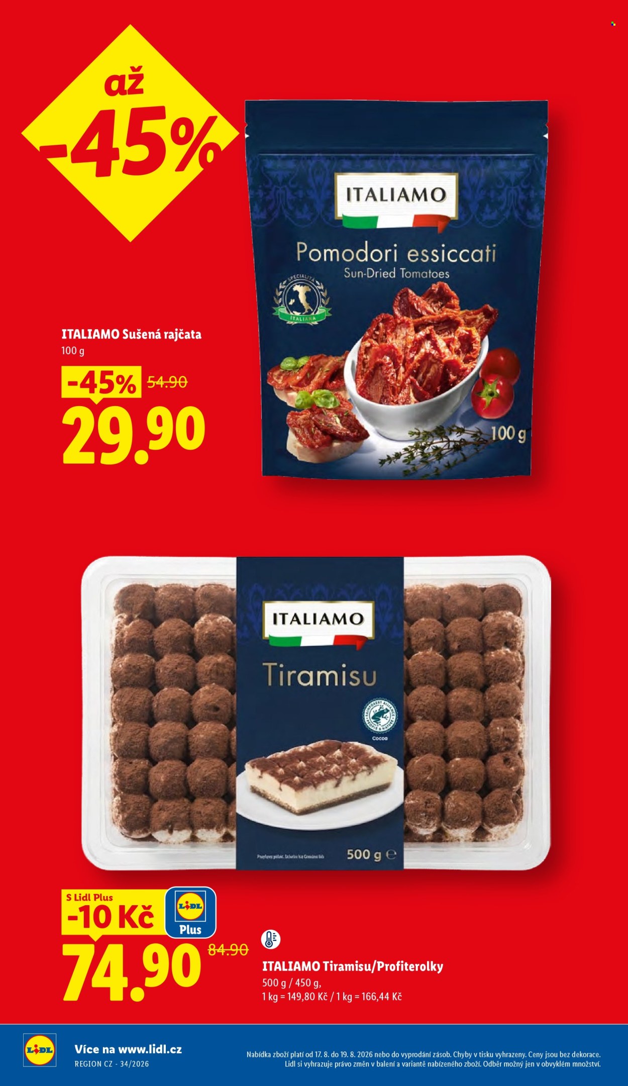 Leták Lidl - 17. 8. 2026 - 19. 8. 2026. Strana 8