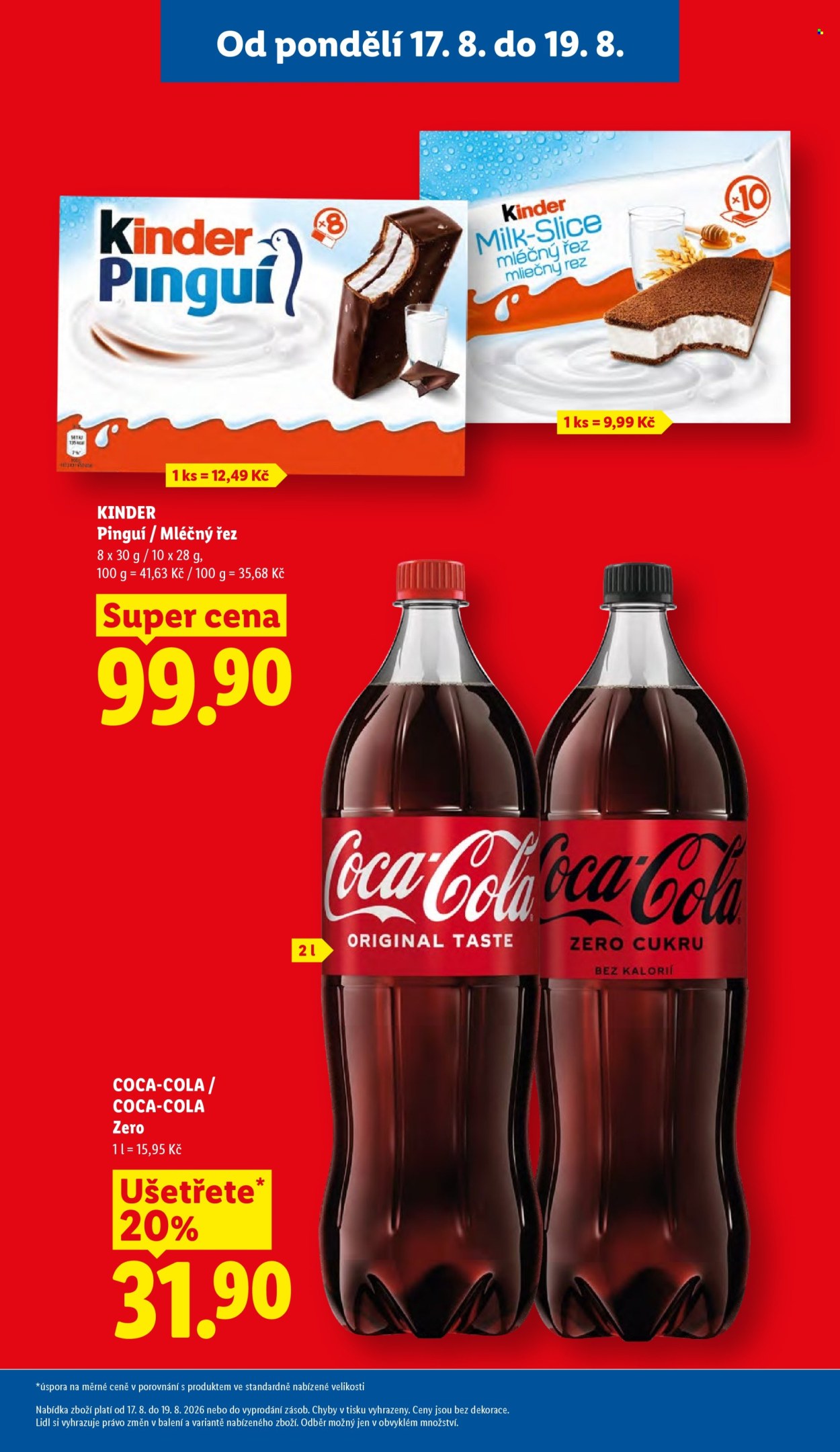 Leták Lidl - 17. 8. 2026 - 19. 8. 2026. Strana 9