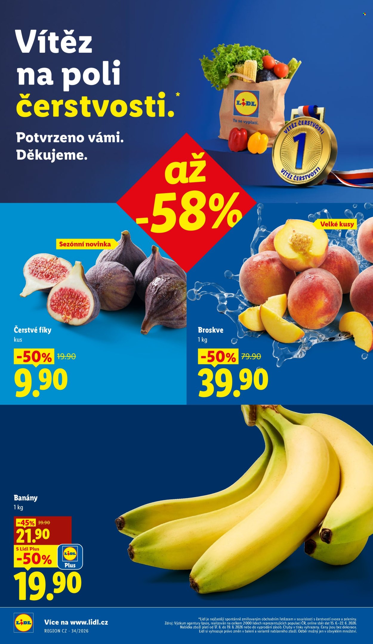 Leták Lidl - 17. 8. 2026 - 19. 8. 2026. Strana 14