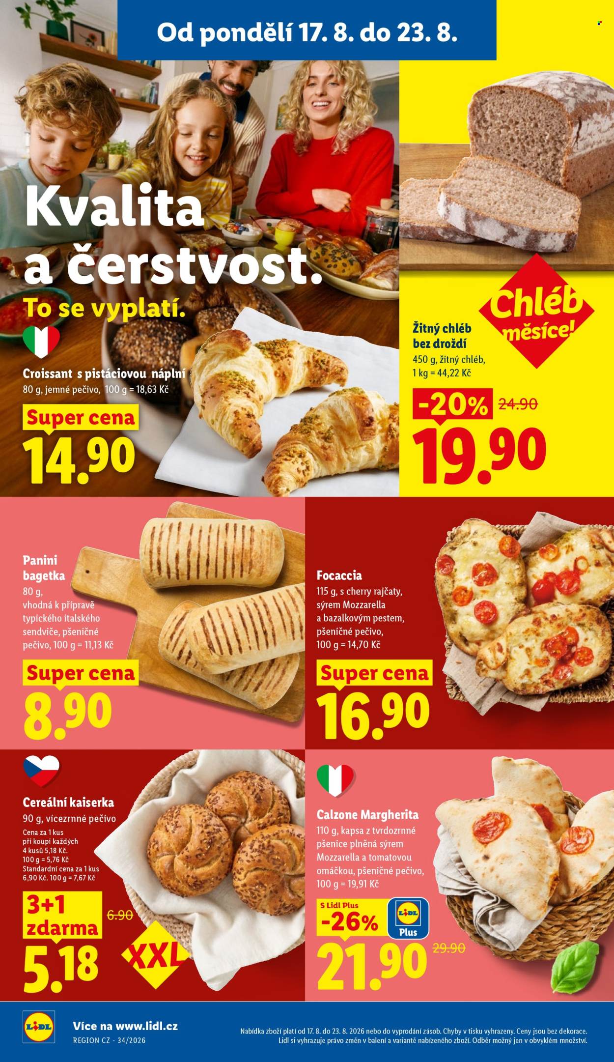 Leták Lidl - 17. 8. 2026 - 19. 8. 2026. Strana 16