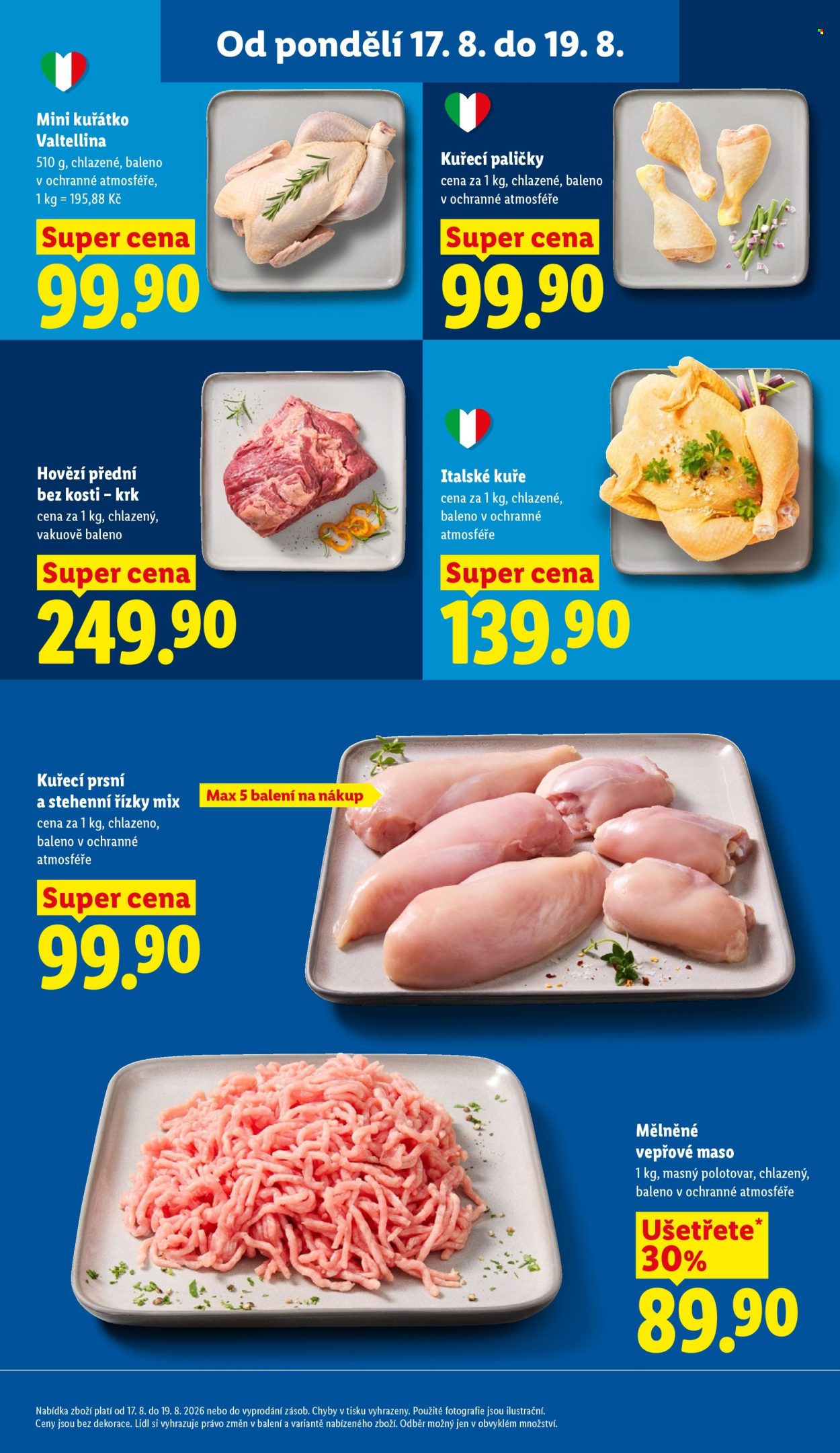 Leták Lidl - 17. 8. 2026 - 19. 8. 2026. Strana 17