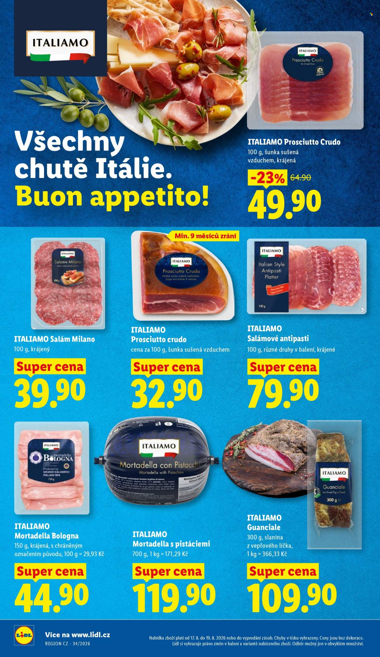 Leták Lidl - 17. 8. 2026 - 19. 8. 2026. Strana 18