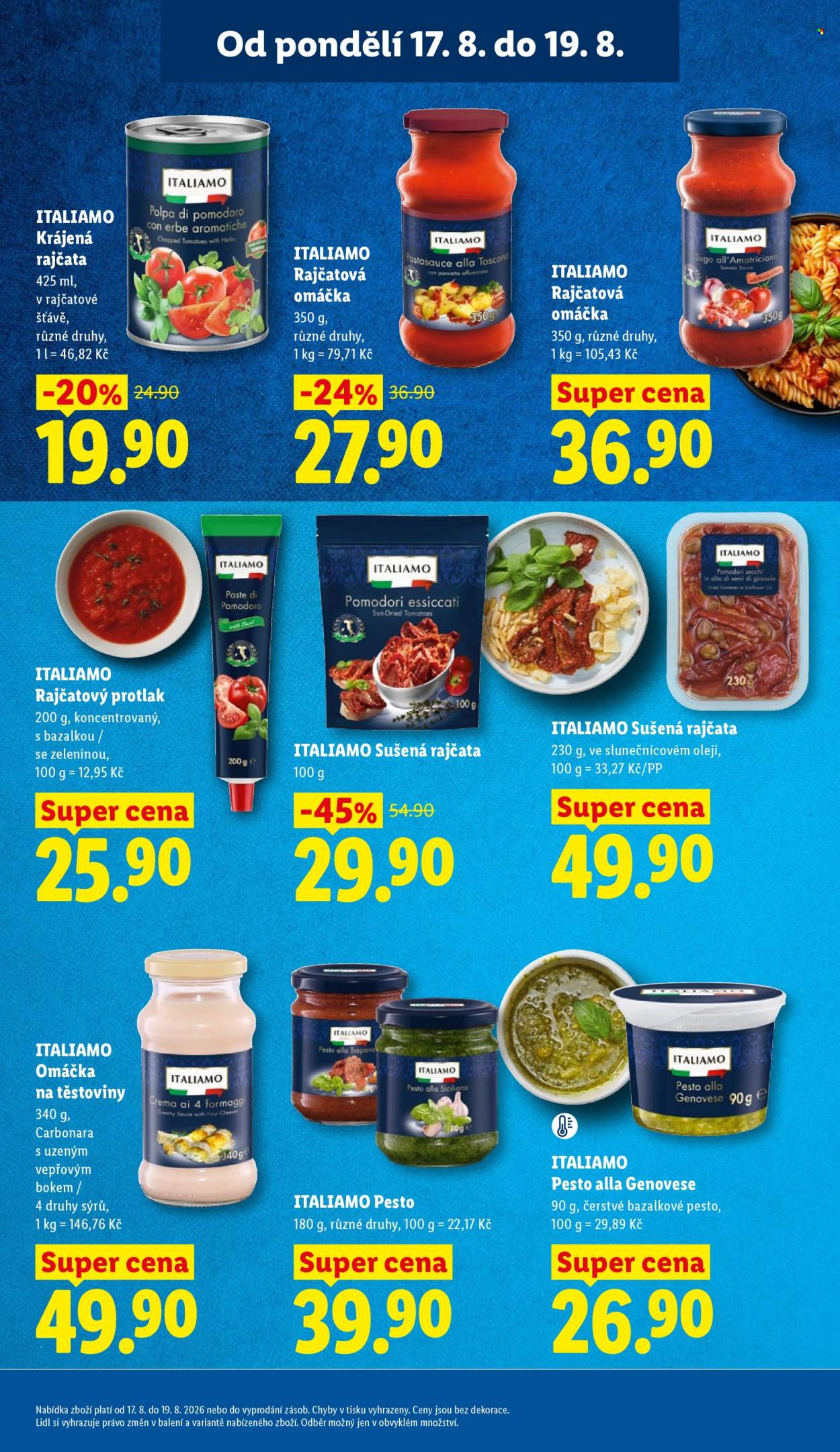 Leták Lidl - 17. 8. 2026 - 19. 8. 2026. Strana 21