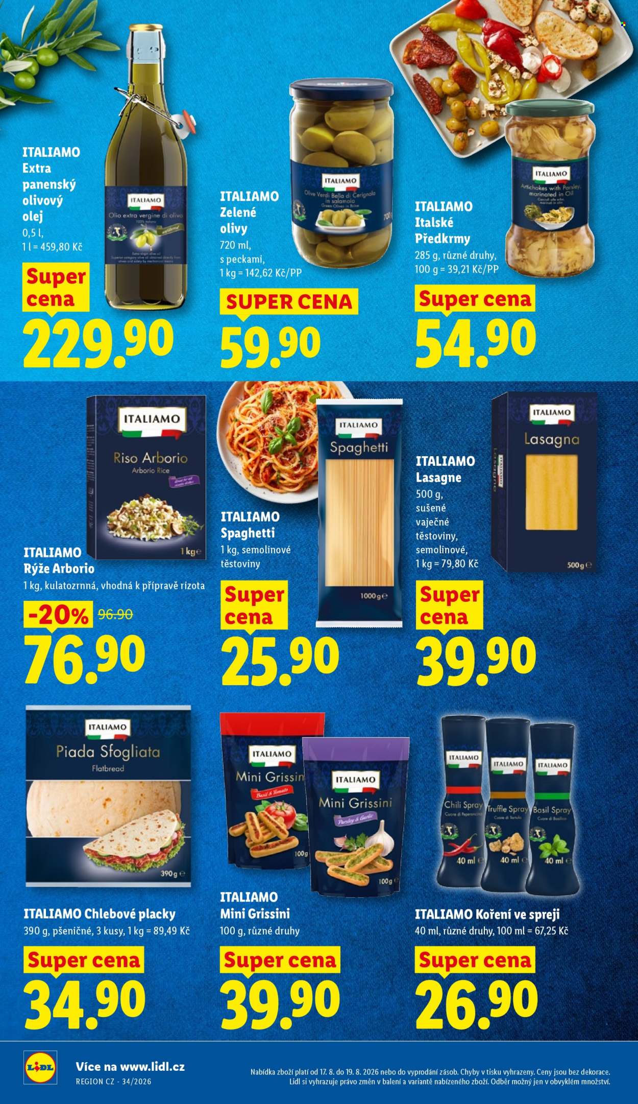 Leták Lidl - 17. 8. 2026 - 19. 8. 2026. Strana 22
