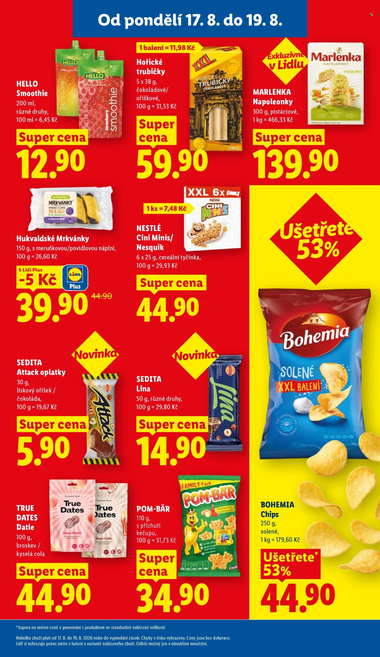 Leták Lidl - 17. 8. 2026 - 19. 8. 2026. Strana 27