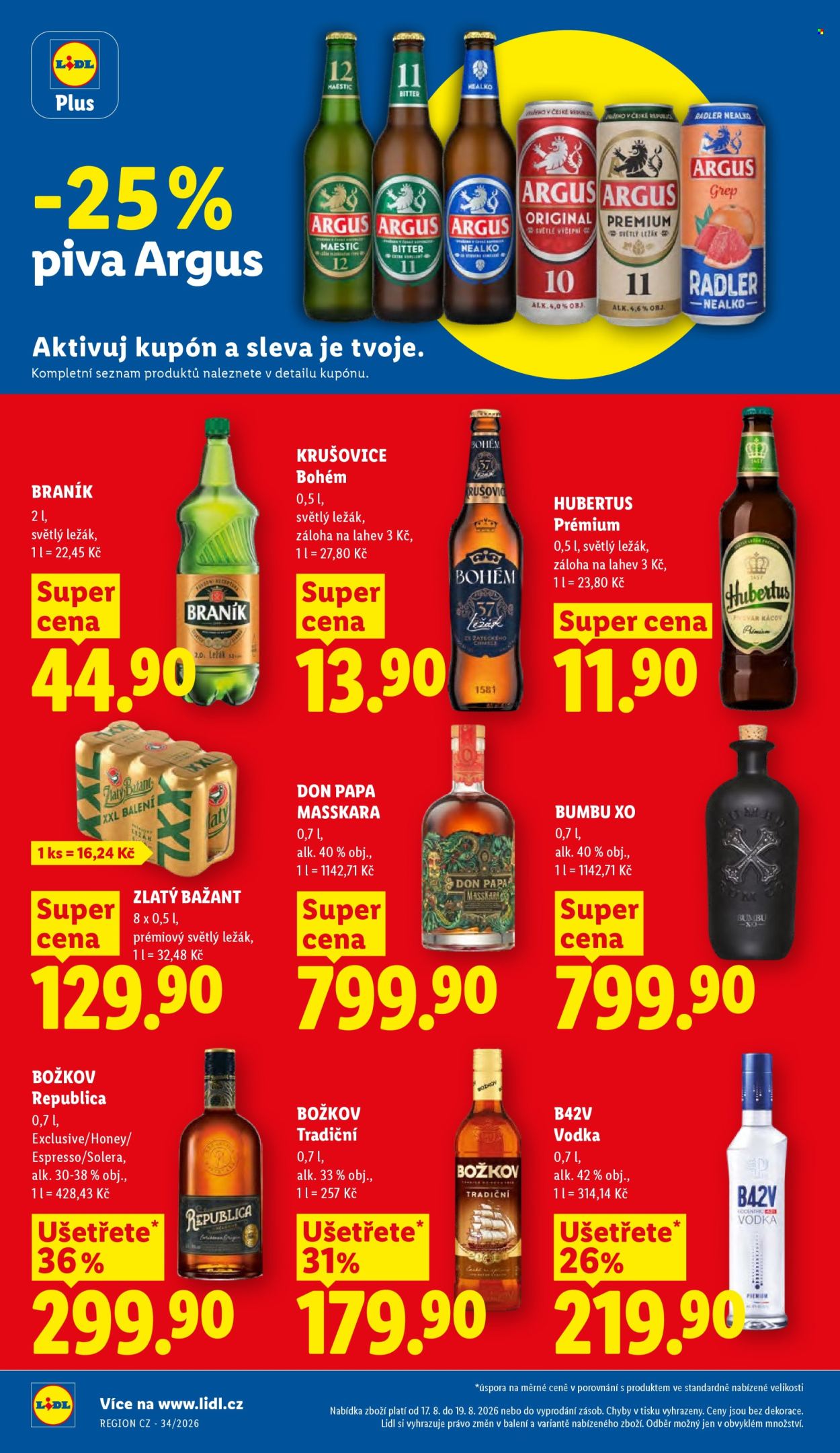 Leták Lidl - 17. 8. 2026 - 19. 8. 2026. Strana 28