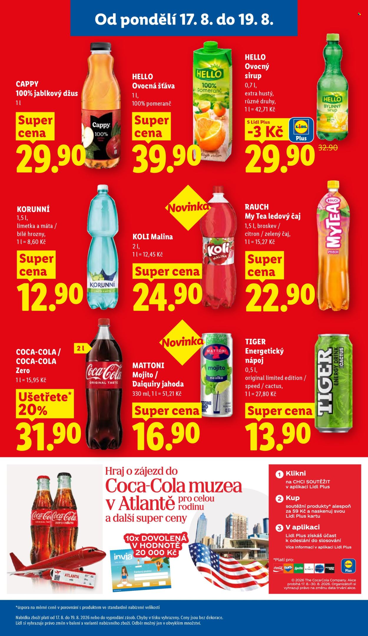 Leták Lidl - 17. 8. 2026 - 19. 8. 2026. Strana 29