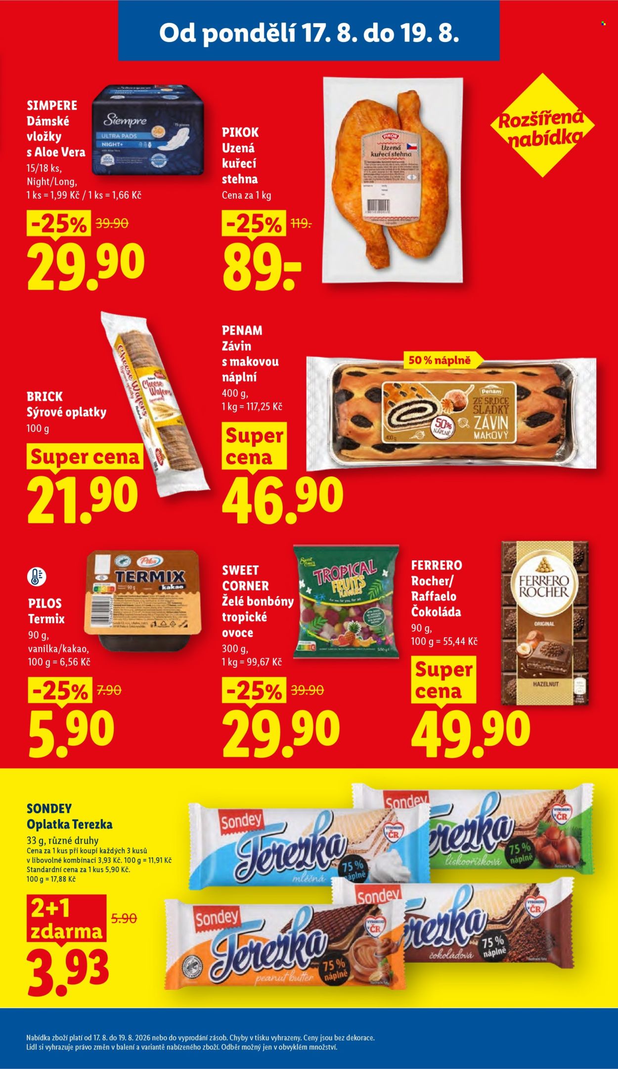 Leták Lidl - 17. 8. 2026 - 19. 8. 2026. Strana 31