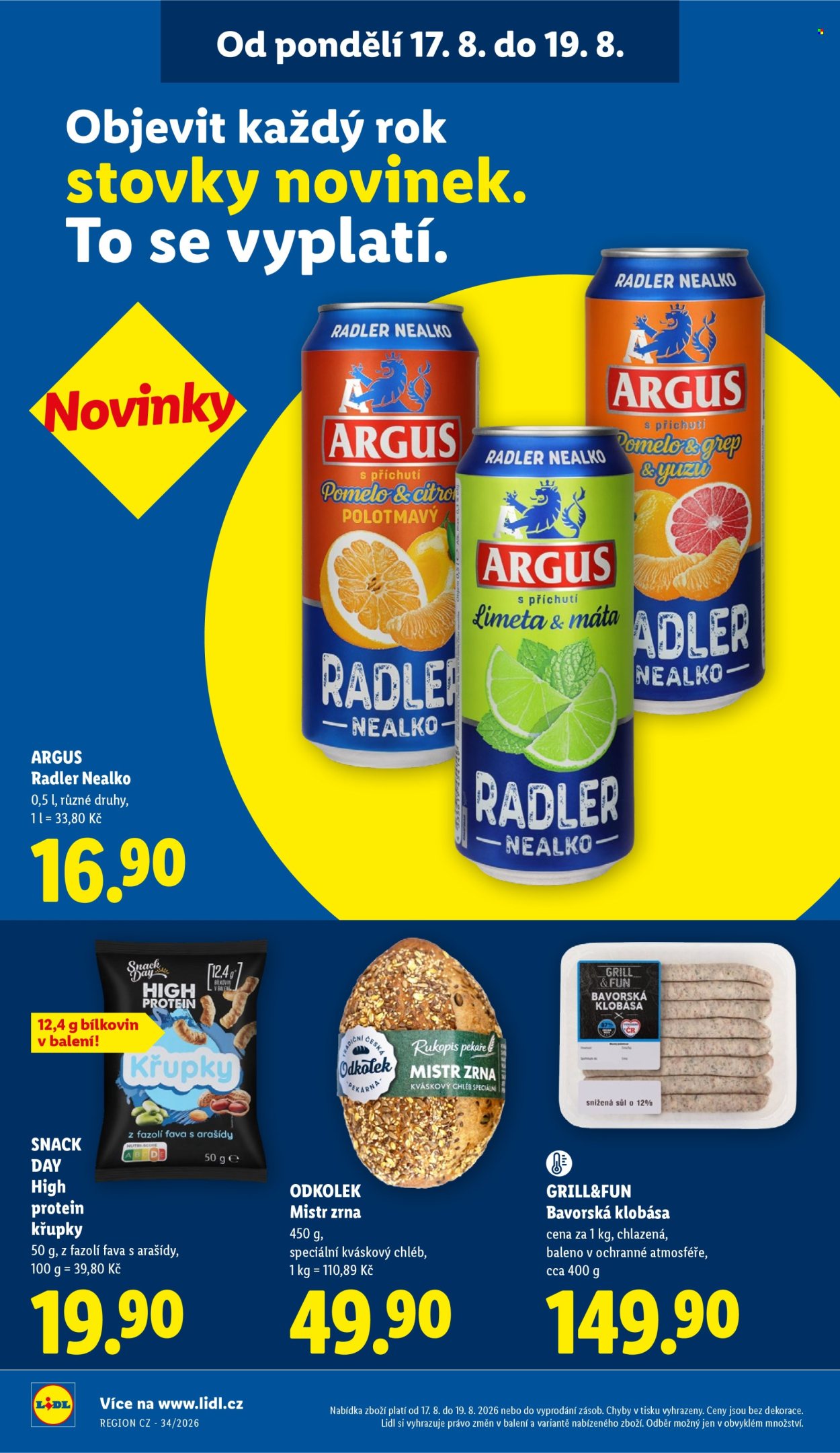 Leták Lidl - 17. 8. 2026 - 19. 8. 2026. Strana 32
