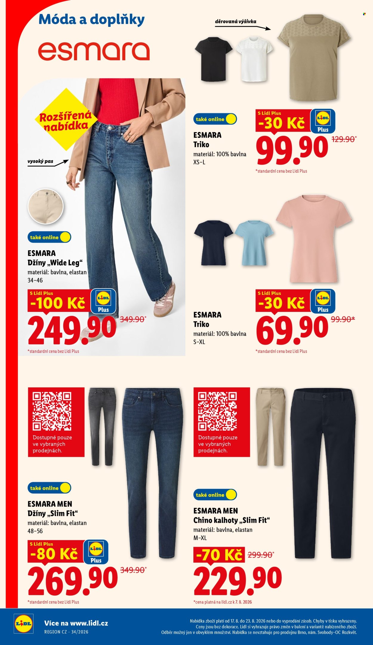 Leták Lidl - 17. 8. 2026 - 19. 8. 2026. Strana 36