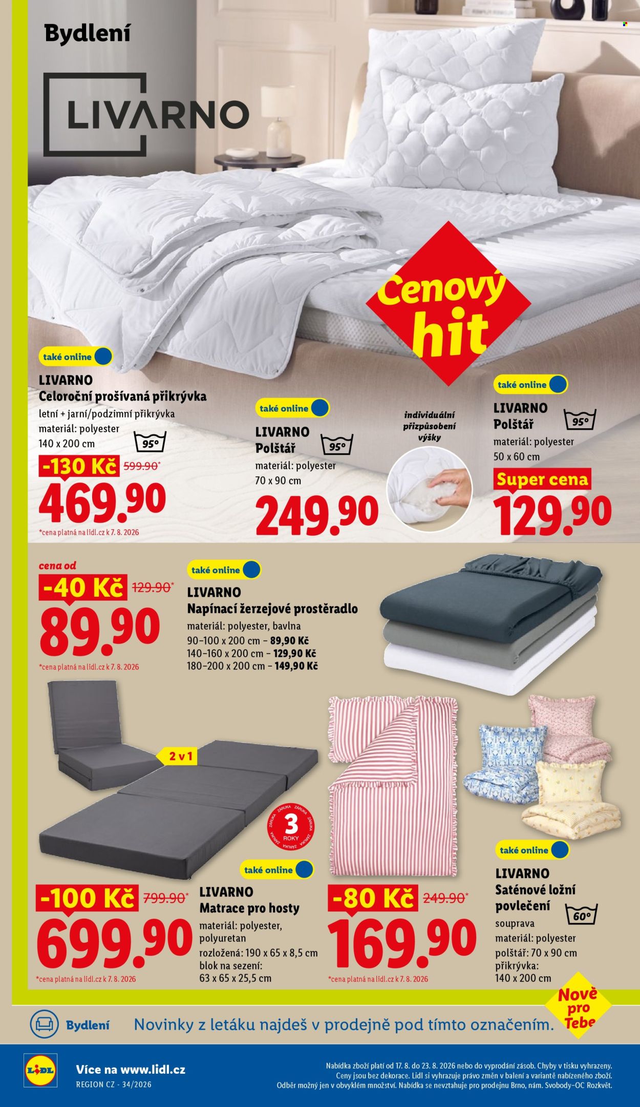Leták Lidl - 17. 8. 2026 - 19. 8. 2026. Strana 38