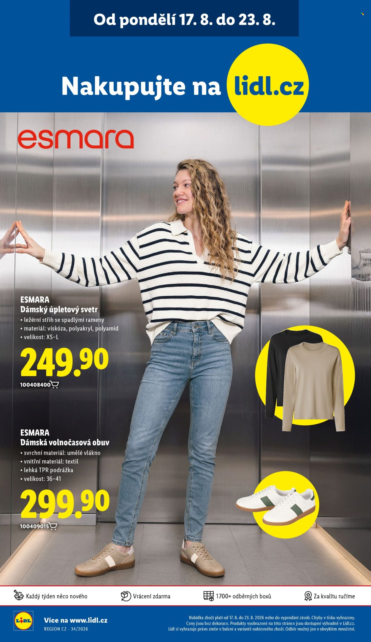Leták Lidl - 17. 8. 2026 - 19. 8. 2026. Strana 46