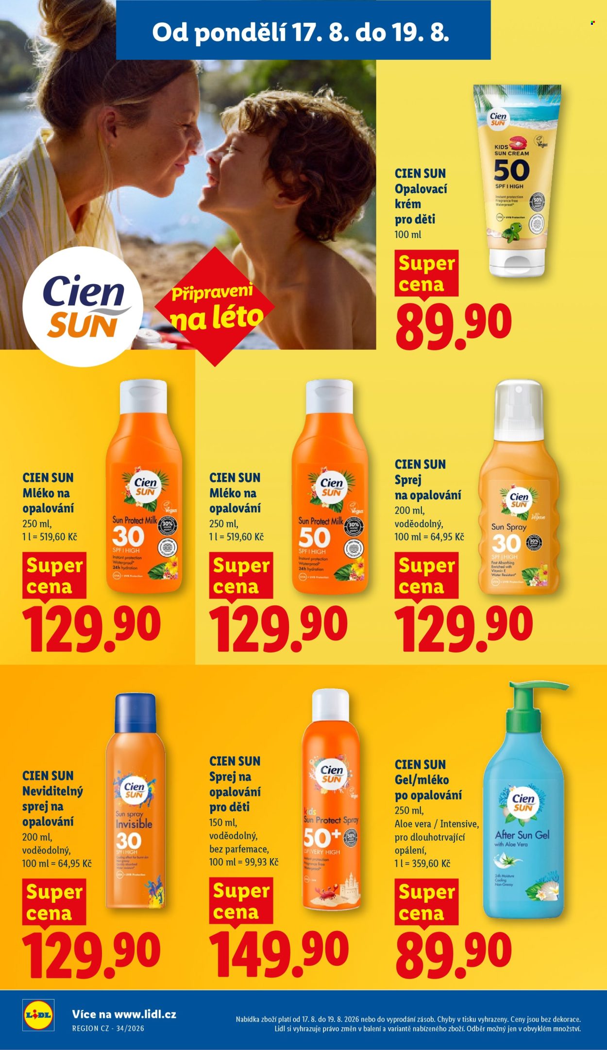 Leták Lidl - 17. 8. 2026 - 19. 8. 2026. Strana 48