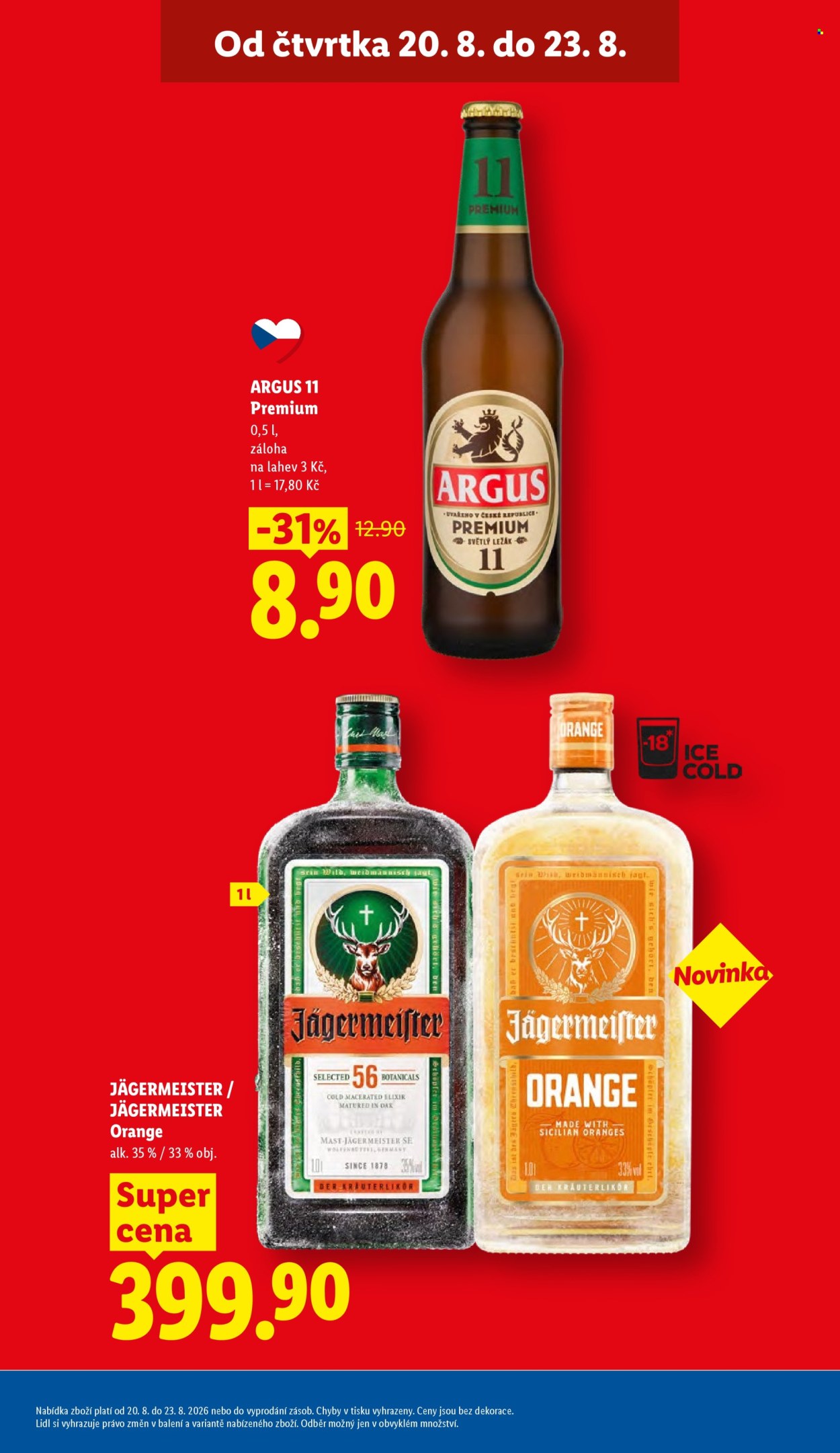 Leták Lidl - 20. 8. 2026 - 23. 8. 2026. Strana 9