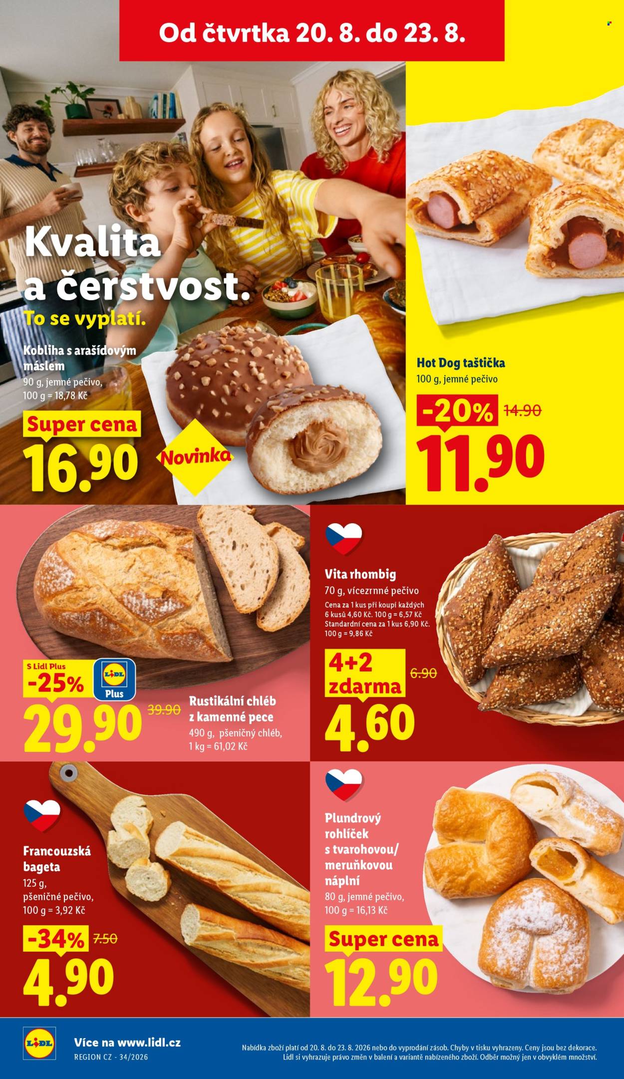 Leták Lidl - 20. 8. 2026 - 23. 8. 2026. Strana 14
