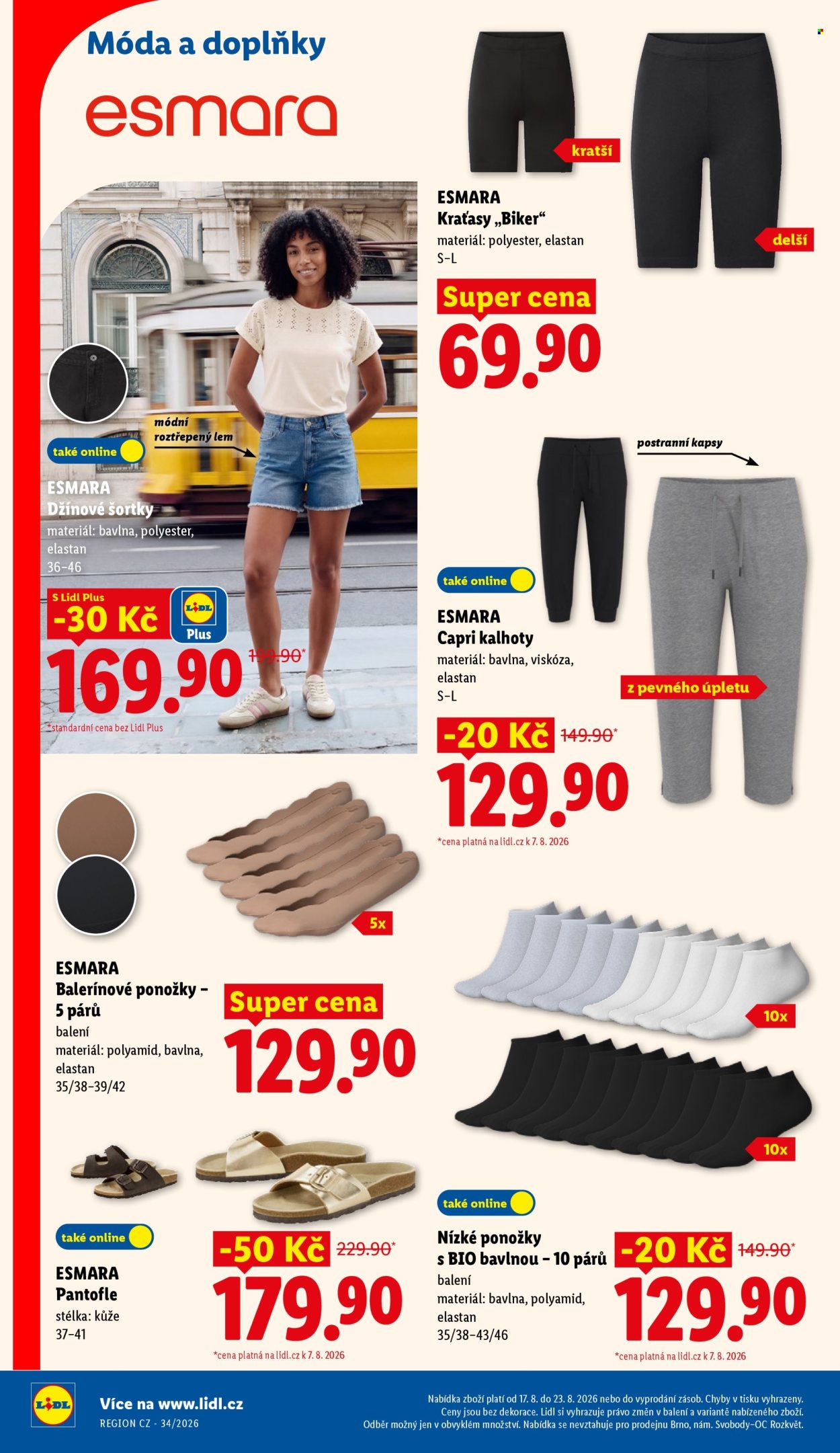 Leták Lidl - 17. 8. 2026 - 23. 8. 2026. Strana 4