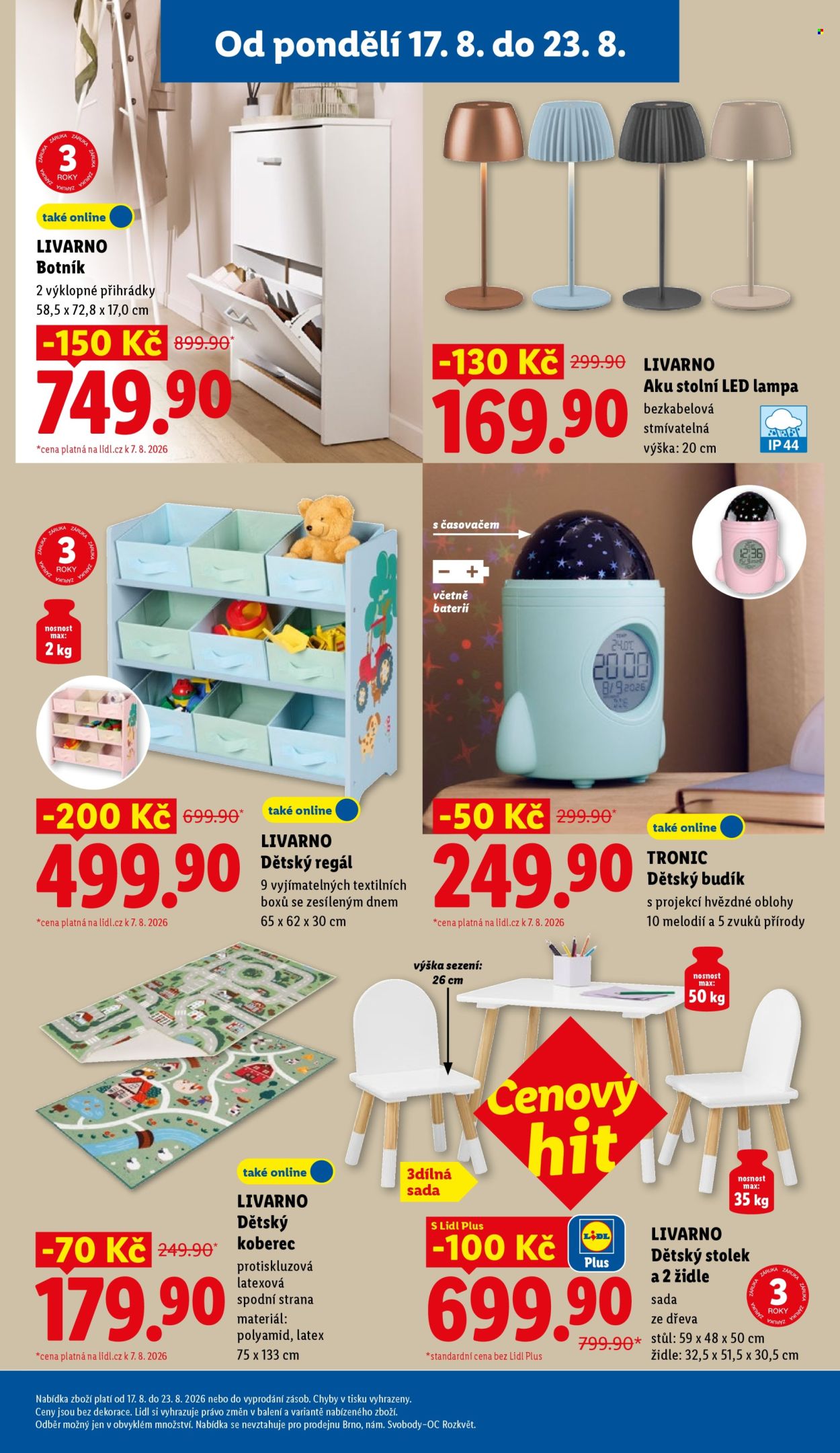 Leták Lidl - 17. 8. 2026 - 23. 8. 2026. Strana 11