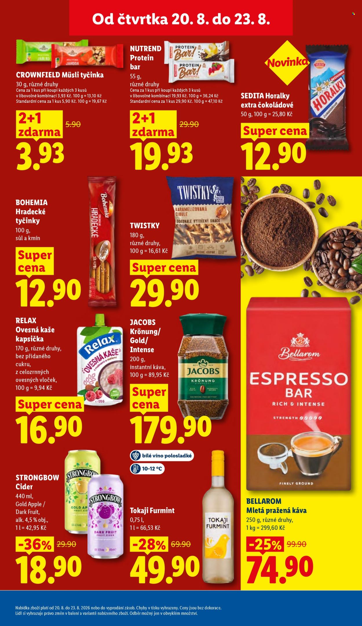 Leták Lidl - 20. 8. 2026 - 23. 8. 2026. Strana 25
