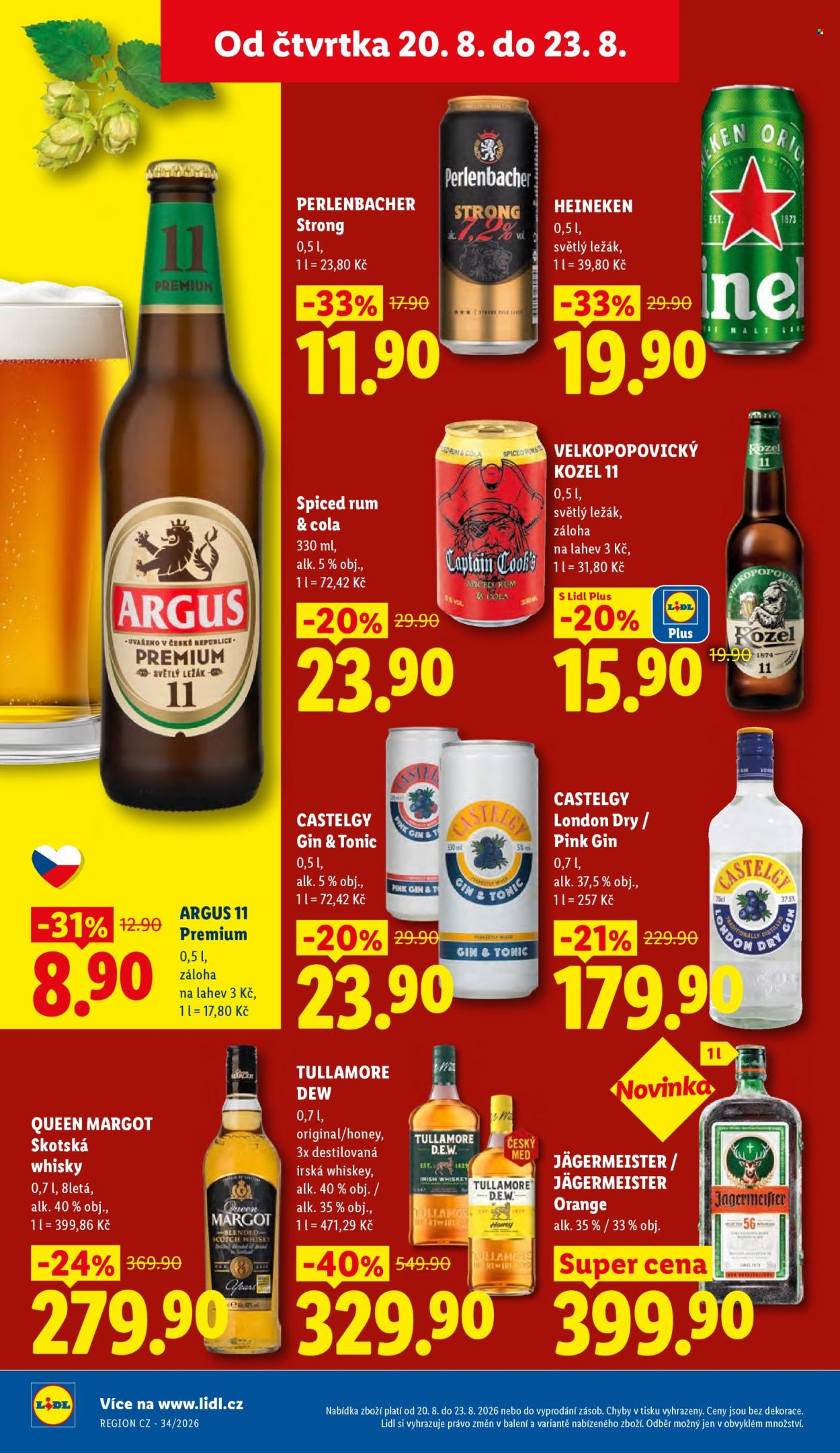 Leták Lidl - 20. 8. 2026 - 23. 8. 2026. Strana 26
