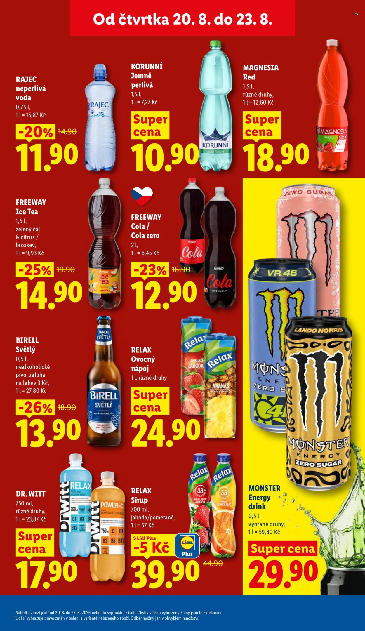 Leták Lidl - 20. 8. 2026 - 23. 8. 2026. Strana 27