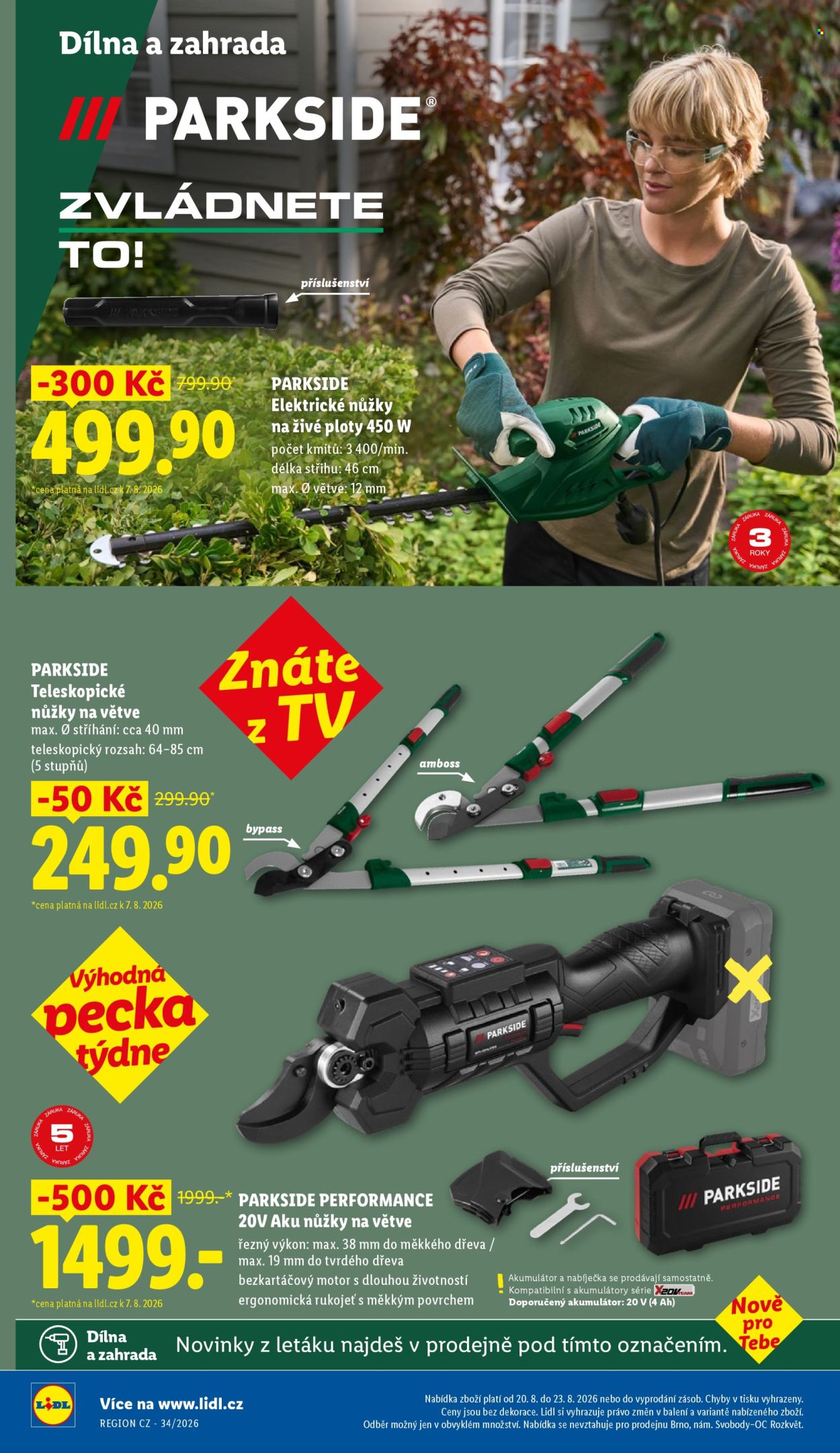 Leták Lidl - 17. 8. 2026 - 23. 8. 2026. Strana 16