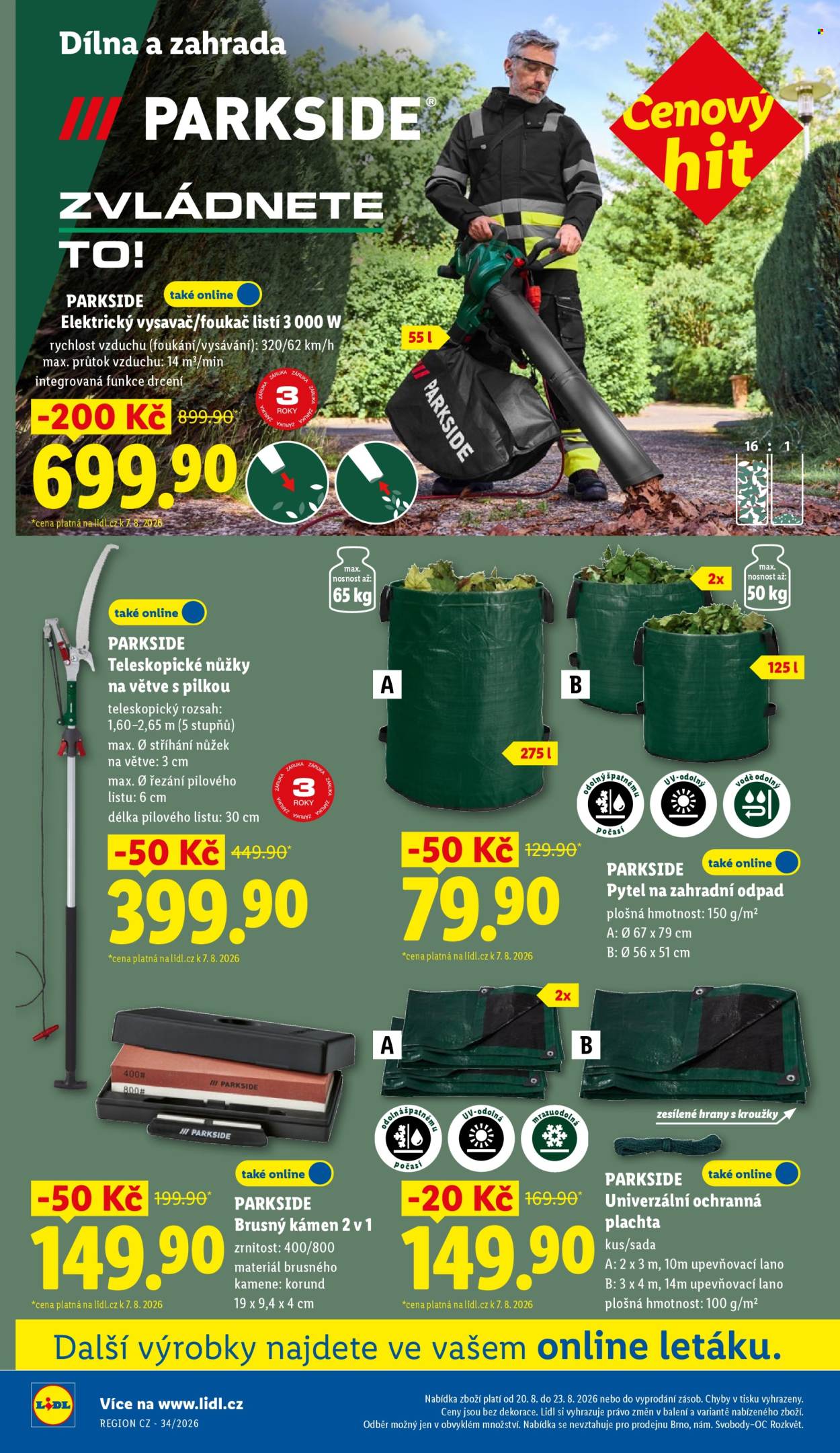 Leták Lidl - 20. 8. 2026 - 23. 8. 2026. Strana 32